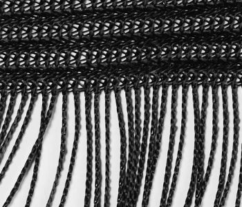 Rideau De Fil Noodles Noir 300cm x 400cm B1