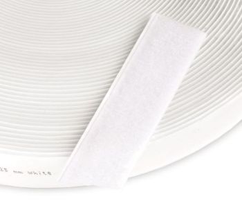 Velcro Aggrippant Velours Blanc 2,5cm