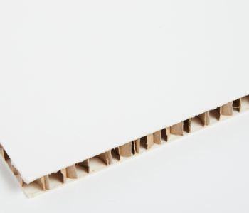 Panneau Carton Alvéolaire Blanc 3m x 1,6m x 10mm